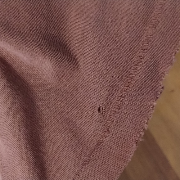 Aerie Distressed Basic Boyfriend T-Shirt - Picture 8 of 8